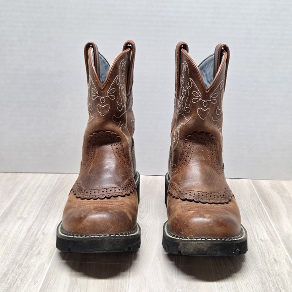 Ariat Women's Fatbaby Heritage Dapper Western Boot 8 B - Picture 2 of 13